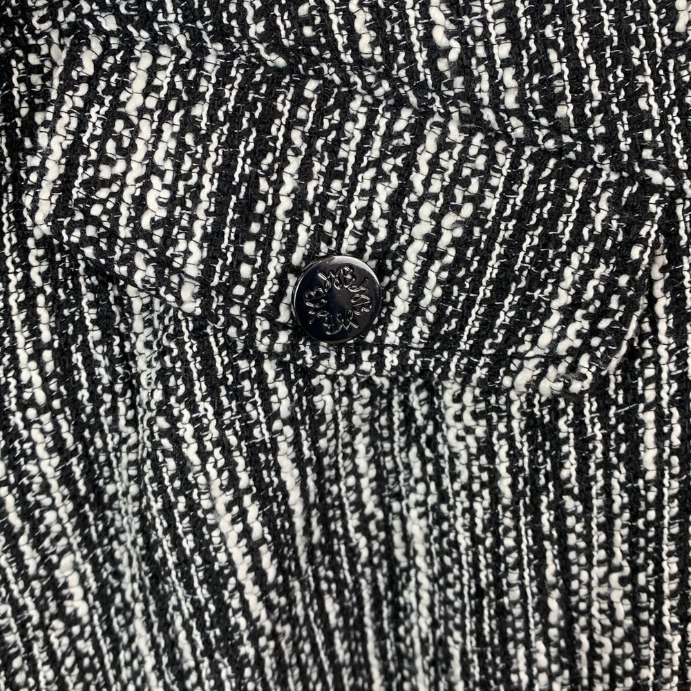 White House Black Market Boucle Trucker Jacket. NEW! - Picture 9 of 13